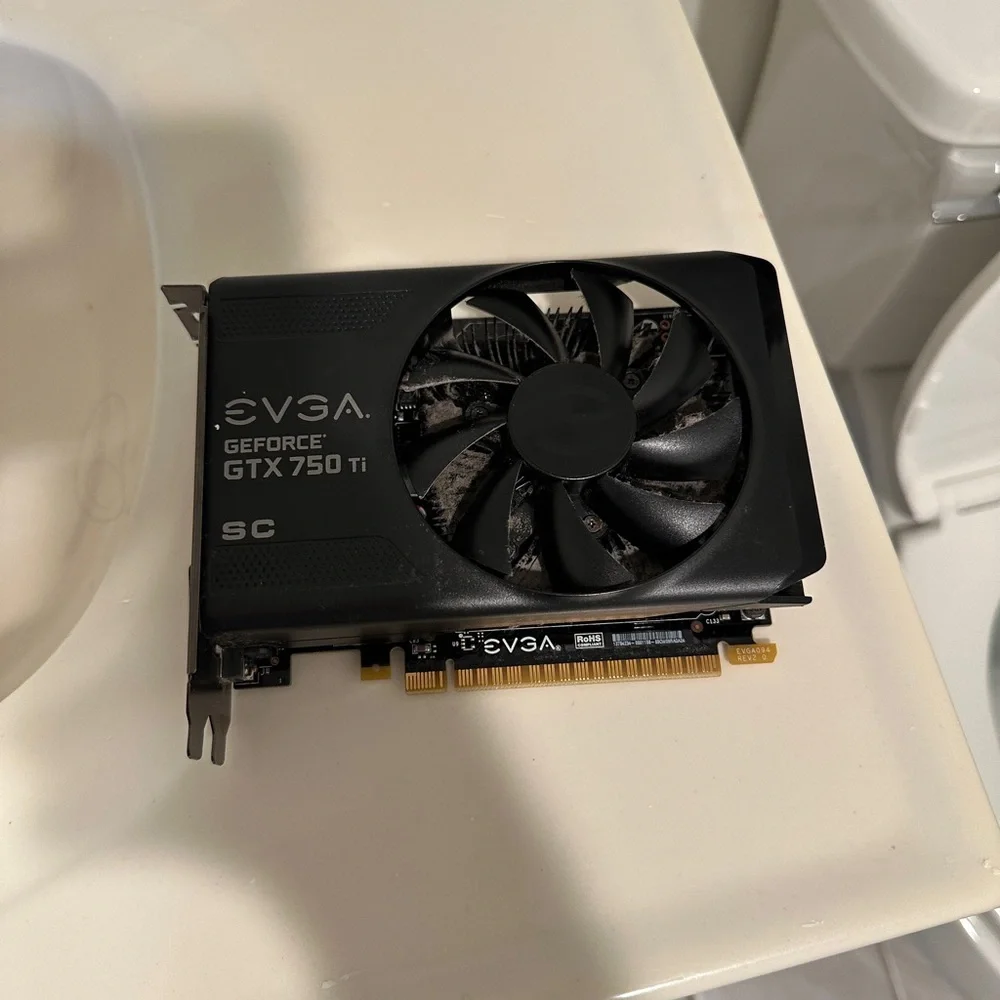 EVGA GeForce GTX 750 Ti Graphics Card - Black